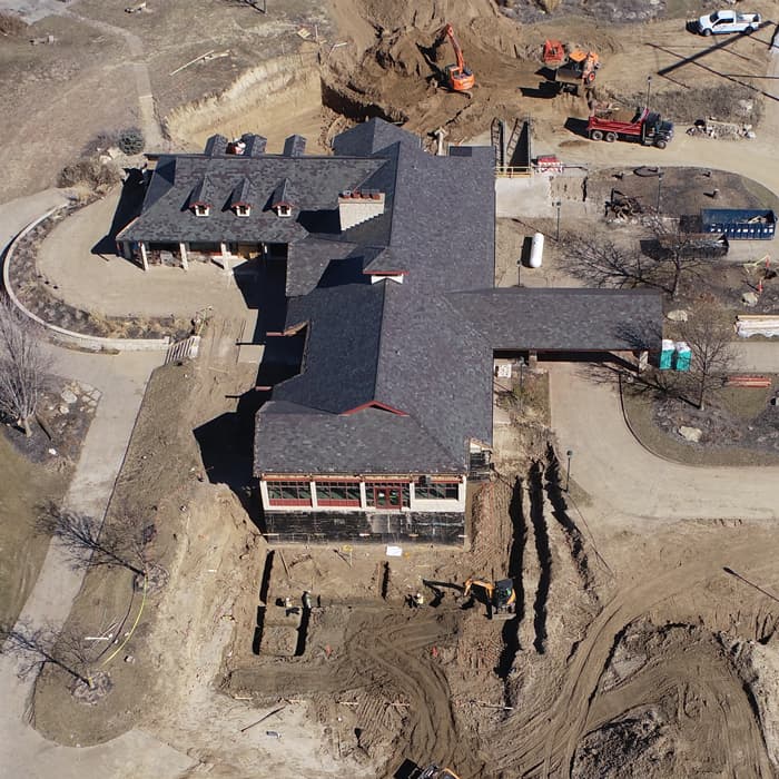 Complete clubhouse renovation